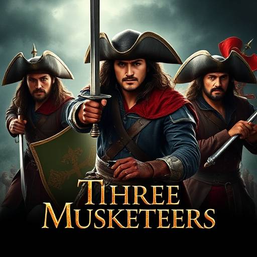 Affiche de la série 'Les Trois Mousquetaires : L'Honneur et l'Aventure'