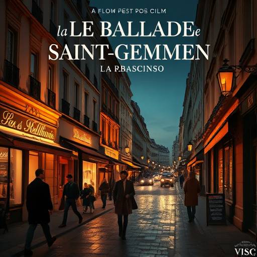Affiche du film 'La Ballade de Saint-Germain'